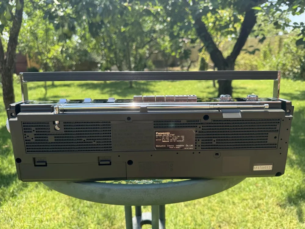 Panasonic RX-F4F Rare Vintage MINT Boombox Serviced Fully Working Stereo Radio