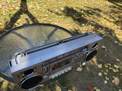 Sanyo M-7900K Rare Vintage Cassette Boombox Getto blaster Serviced