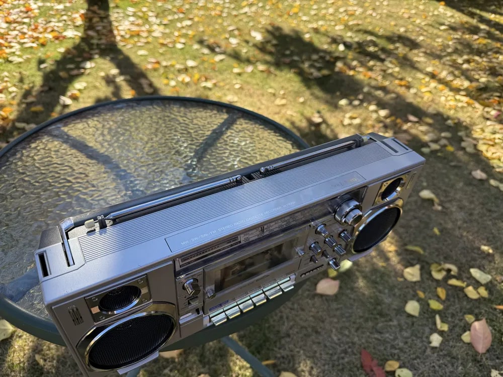 Sanyo M-7900K Rare Vintage Cassette Boombox Getto blaster Serviced Warranty