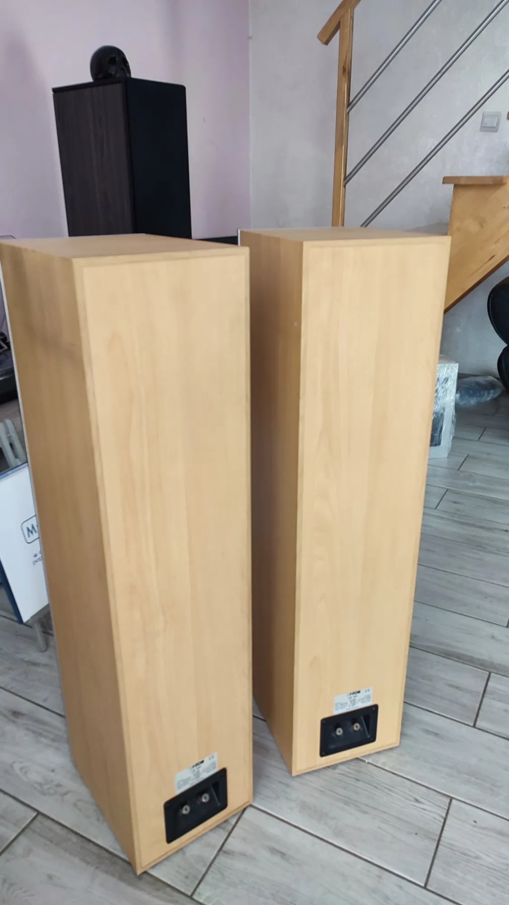 Canton LE 107 Rare Vintage Floorstanding Speakers Working Stereo Hi-Fi