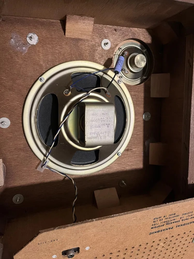 National Panasonic RE-787B Rare 1960s Collectible Receiver Germanium Warranty