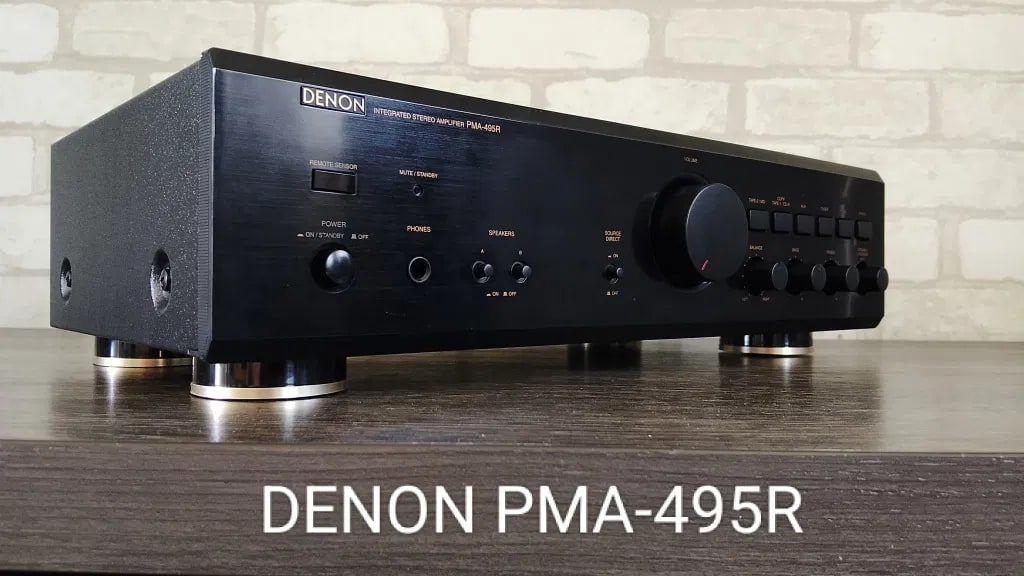 Denon PMA-495R Stereo Amplifier Vintage Box  MINT Warranty