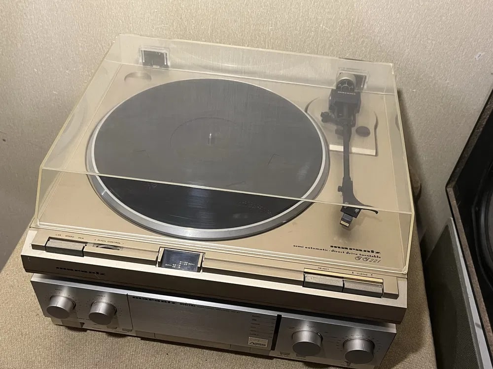 Marantz TT-221 / PM-54 Rare Vintage MINT Turntable Amplifier Set Warranty