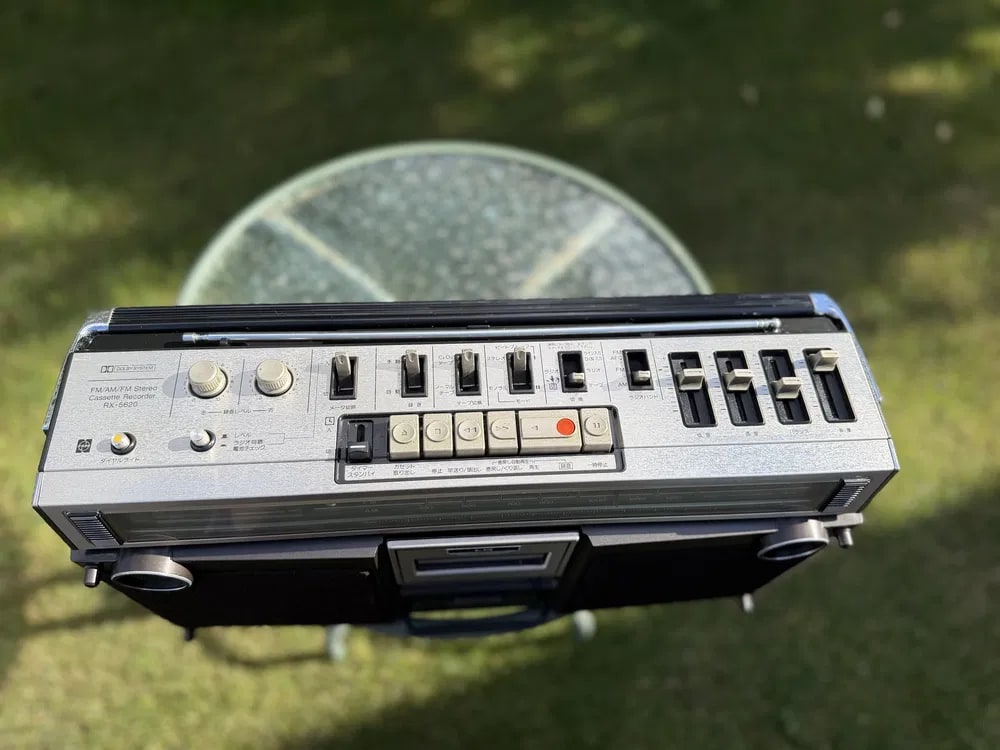 National RX-5620 Rare Vintage Boombox Getto blaster Serviced Tested