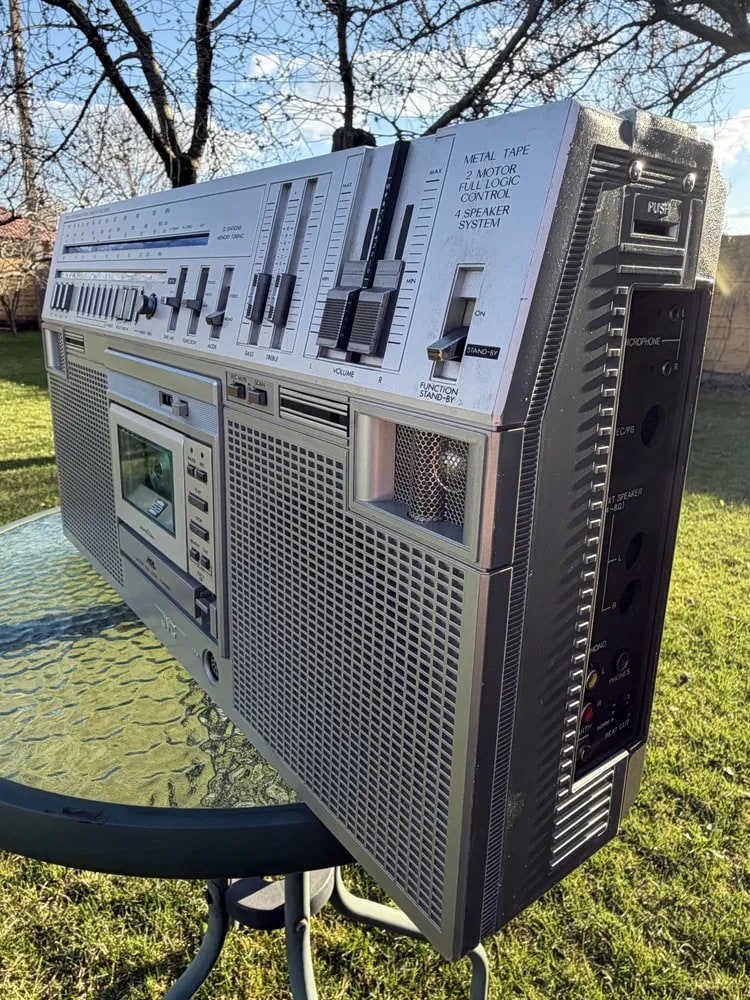JVC M-80L Rare Vintage Boombox Getto blaster Tested Warranty