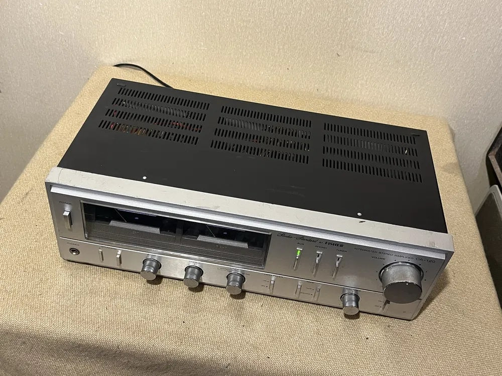 Fisher CA-120 Rare Vintage Audio MINT Amplifier Warranty Working Hi-Fi Phono