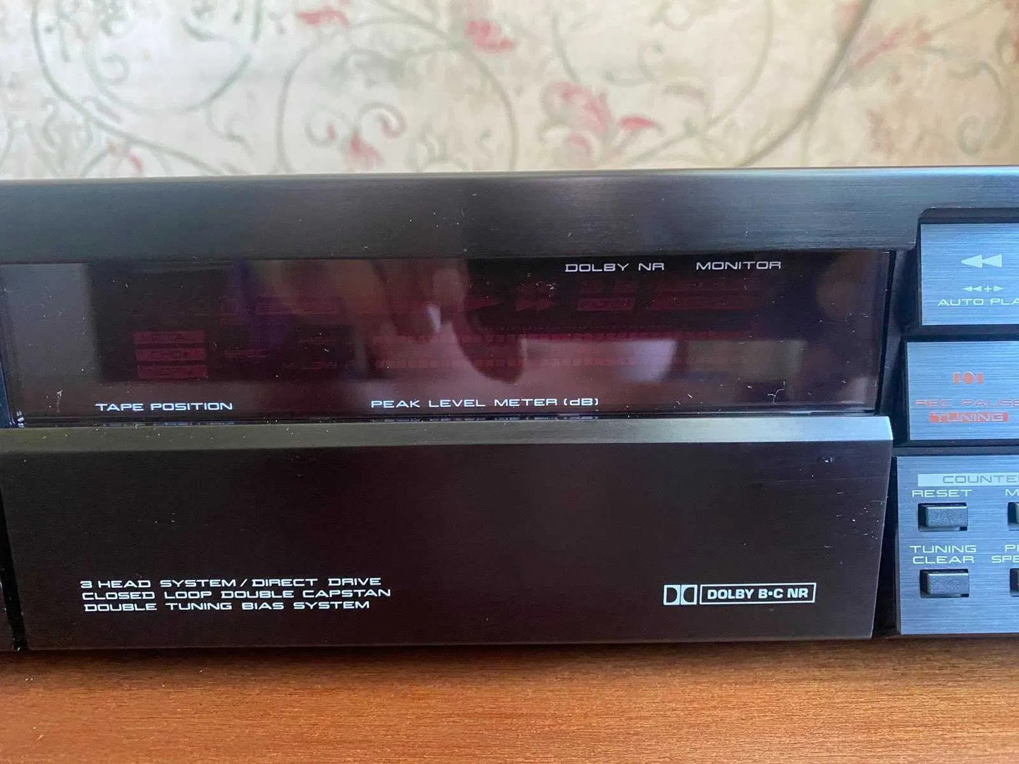 Akai GX-9 Rare Vintage MINT Stereo Cassette Deck Serviced Working 3-Head 220V