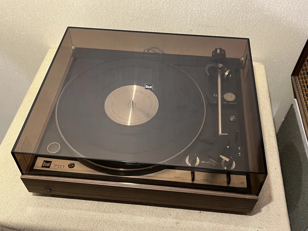 DUAL CS-701 Rare Vintage Turntable Warranty Direct Drive Fully Automatic