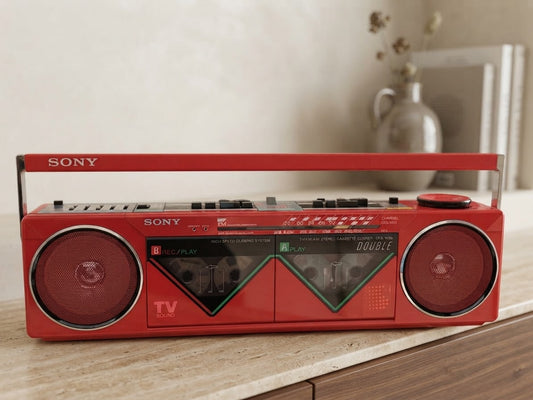Sony CFS-W50 Rare Vintage MINT Boombox Tested Stereo Hi-Fi Analog Warranty