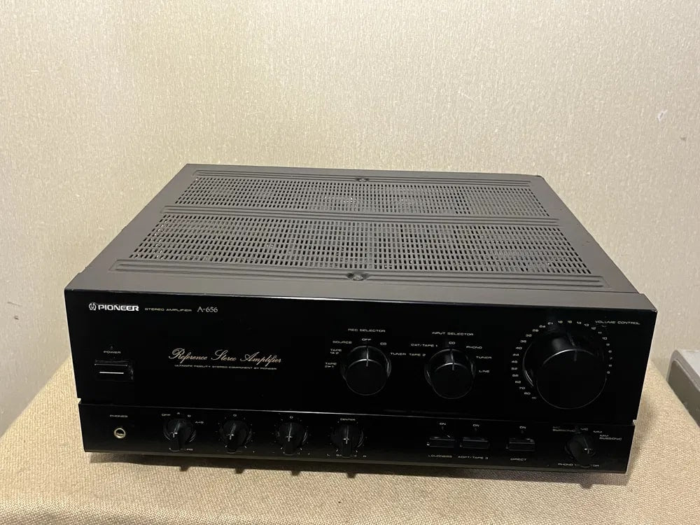 Pioneer A-656 Rare Vintage Stereo Integrated Amplifier Working Warranty