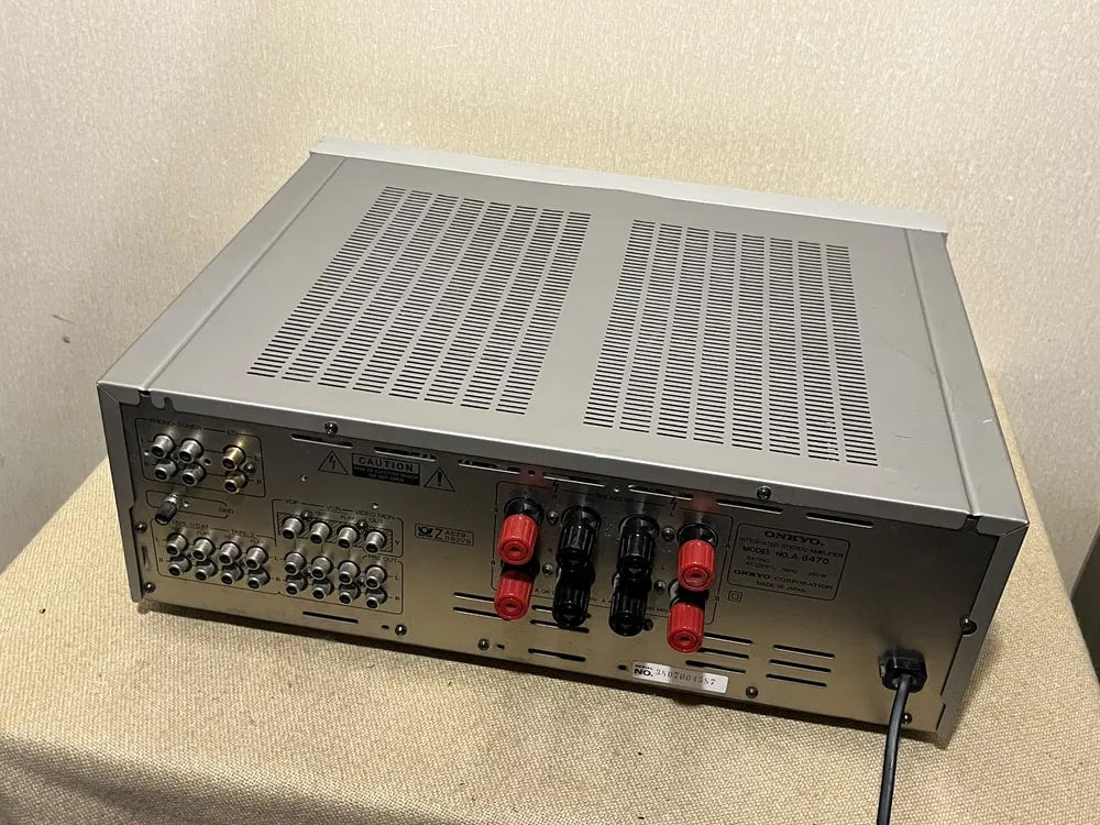 Onkyo Integra A-8470 Rare Vintage Integrated Amplifier Tested Warranty
