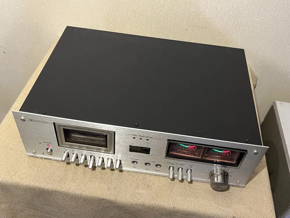 Audion D6500 Rare Vintage MINT Cassette Deck Working Analog VU Warranty