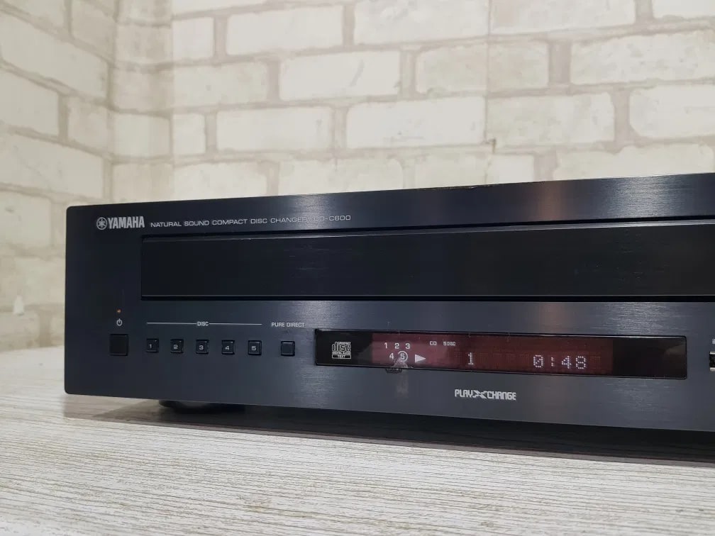 Yamaha CD-C600 Rare Vintage 5-Disc CD Changer Tested Working