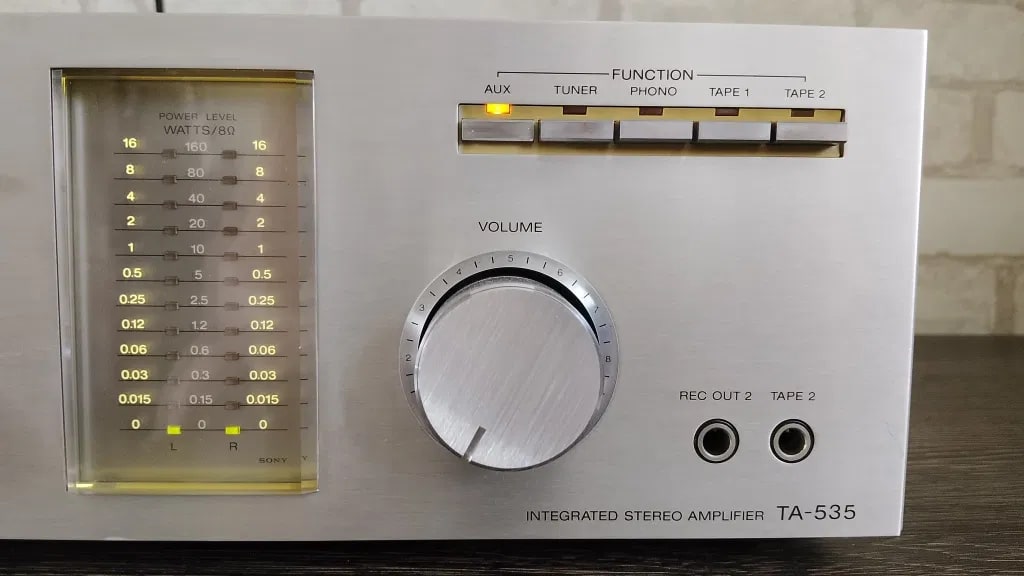 Sony TA-535 Rare Vintage Integrated Stereo Amplifier MINT condition Warranty