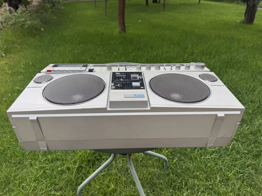 AIWA CJ-J77 Rare Vintage Boombox Getto blaster Serviced Warranty Serviced JDM