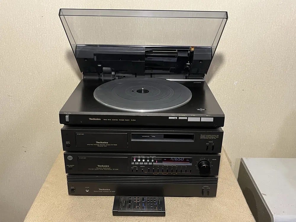 Technics SL-DL5 / 808 Rare Vintage Music System Tested Warranty Direct Drive
