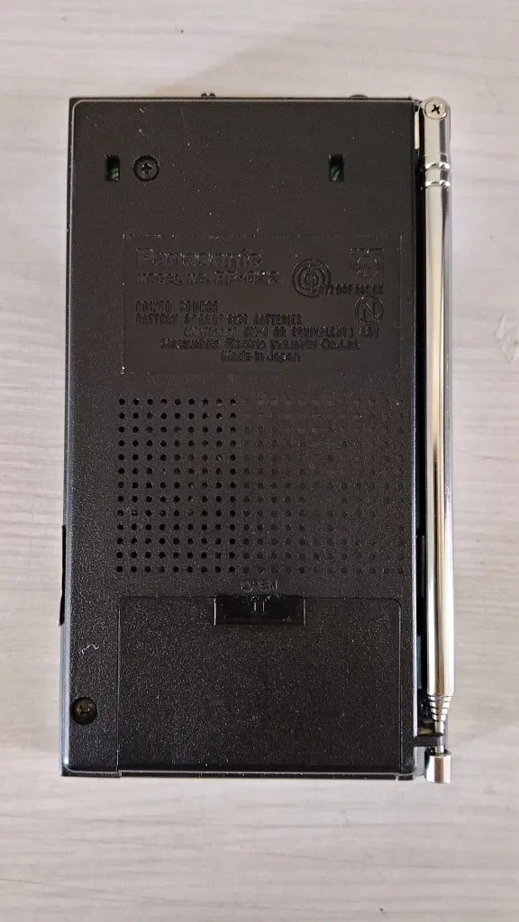Panasonic RF-032 Rare Vintage FM/AM Pocket Radio Working Analog