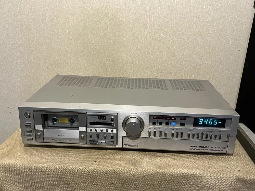 Nordmende 8900 SC Rare Vintage Cassette Receiver Working Stereo Hi-Fi