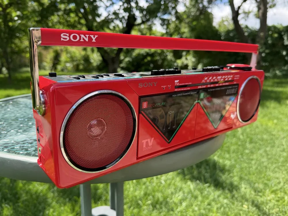 Sony CFS-W50 Rare Vintage MINT Boombox Tested Stereo Hi-Fi Analog Warranty