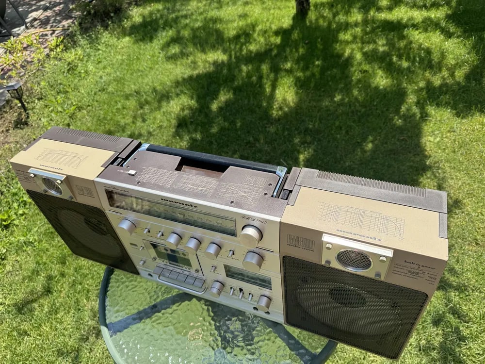 Marantz CRS-7000 Rare Vintage Japan Boombox Getto blaster Warranty Serviced