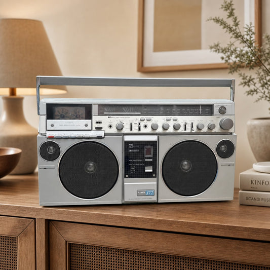 AIWA CJ-J77 Rare Vintage Boombox Getto blaster Serviced Warranty Serviced JDM