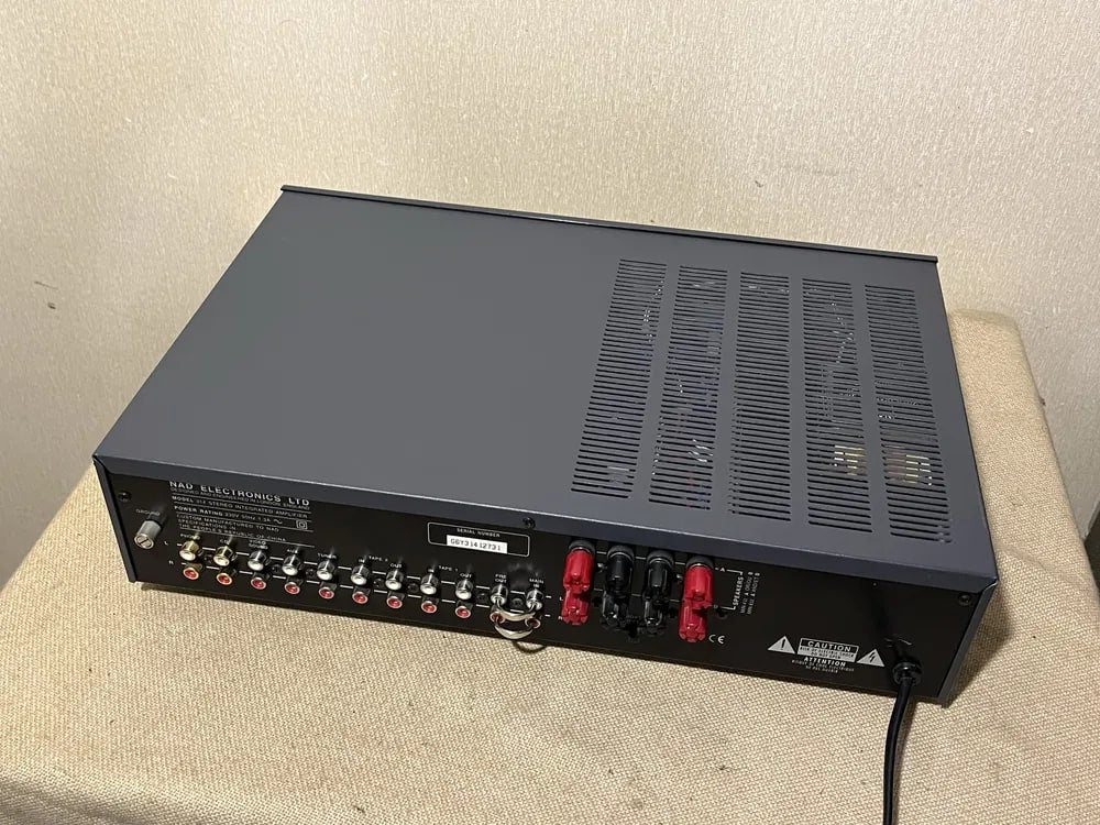 NAD C314 Rare Vintage Collectible MINT Stereo Amplifier Serviced Warranty