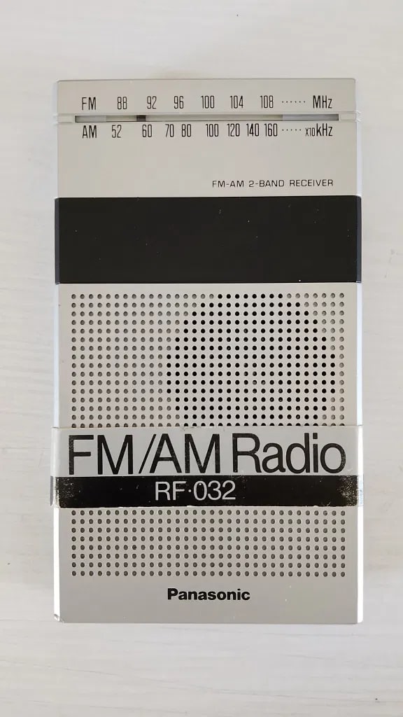 Panasonic RF-032 Rare Vintage FM/AM Pocket Radio Working Analog
