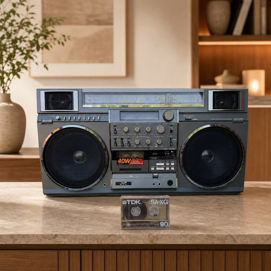 JVC RC-M90LD Rare Vintage Collectible MINT King Cassette Boombox Getto blaster