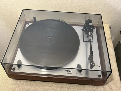 THORENS TD-166 MK2 Rare Vintage MINT Turntable Working Belt Drive Hifi