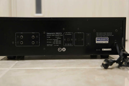 Nakamichi 680ZX Rare Vintage MINT Cassette Deck Serviced Tested 2-Speed Auto