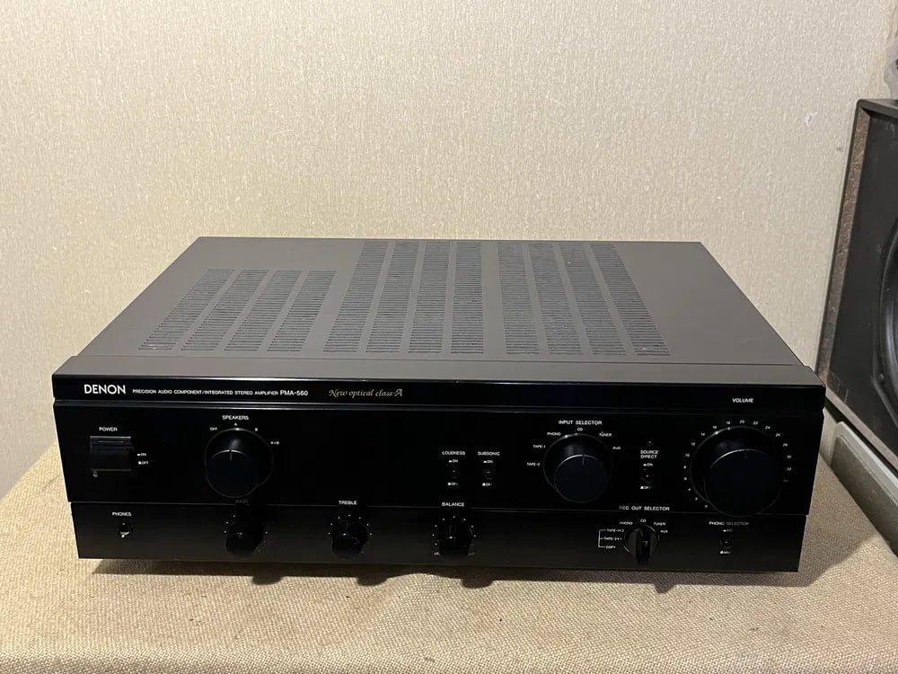 Denon PMA-560 Rare Vintage MINT Amplifier Warranty Working Hi-Fi MM/MC Direct