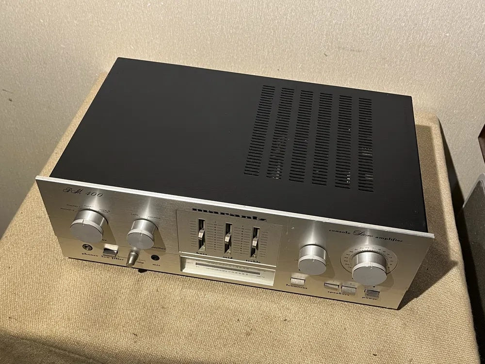 Marantz PM-400 Rare Vintage Integrated Amplifier Warranty Working Hi-Fi Phono