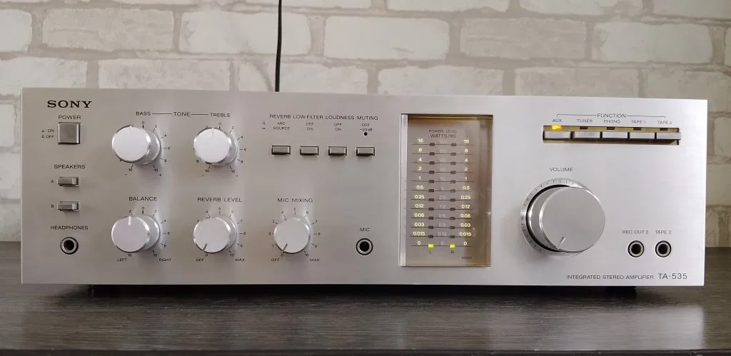 Sony TA-535 Rare Vintage Integrated Stereo Amplifier MINT condition Warranty