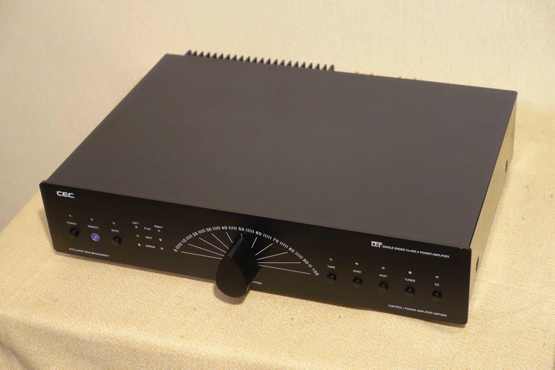 CEC AMP-3300 Rare Vintage Power Amplifier Warranty Tested Class A Stereo