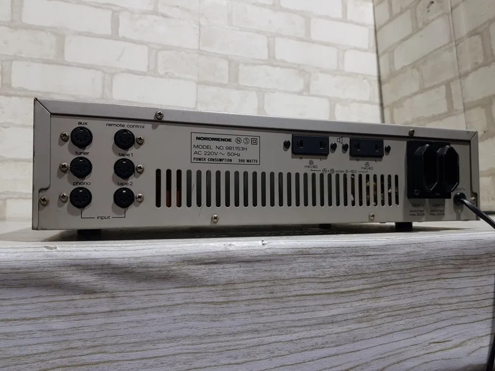 Nordmende PA-1300 Rare Vintage Integrated Stereo Amplifier Tested