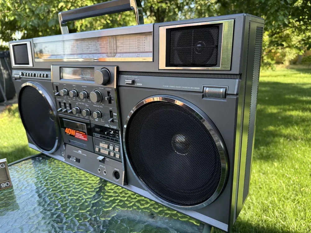 JVC RC-M90LD Rare Vintage Collectible MINT King Cassette Boombox Getto blaster