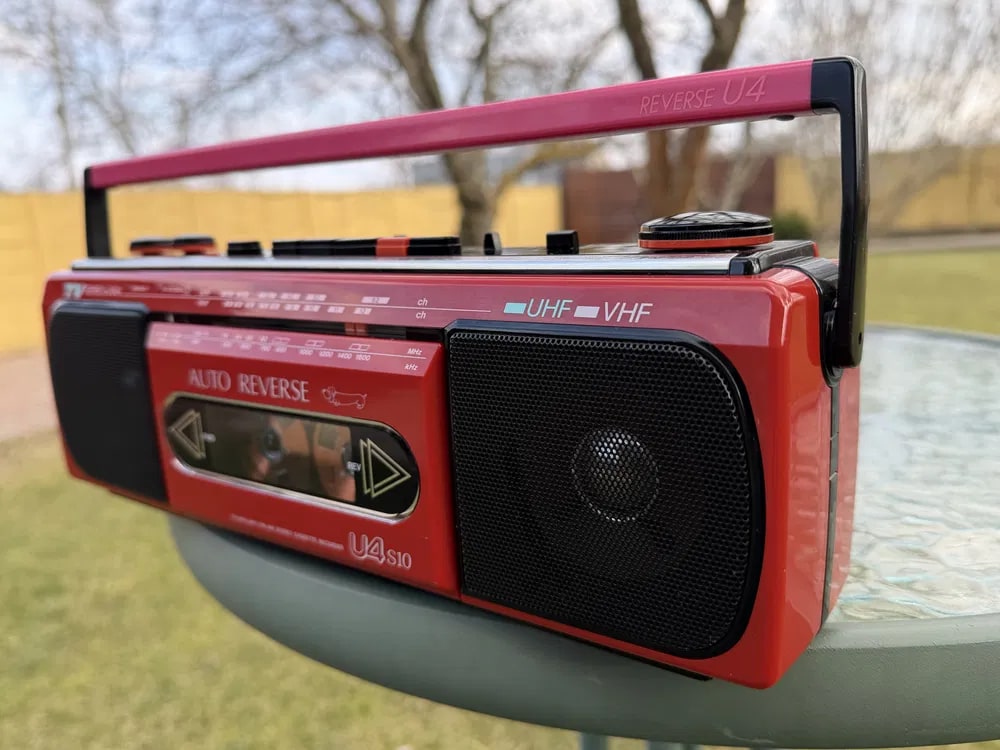 Sanyo U4-S10 Rare Vintage MINT Boombox Serviced Tested Stereo Radio