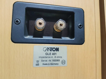 Canton GLE 401 Rare Vintage Bookshelf Speakers Tested