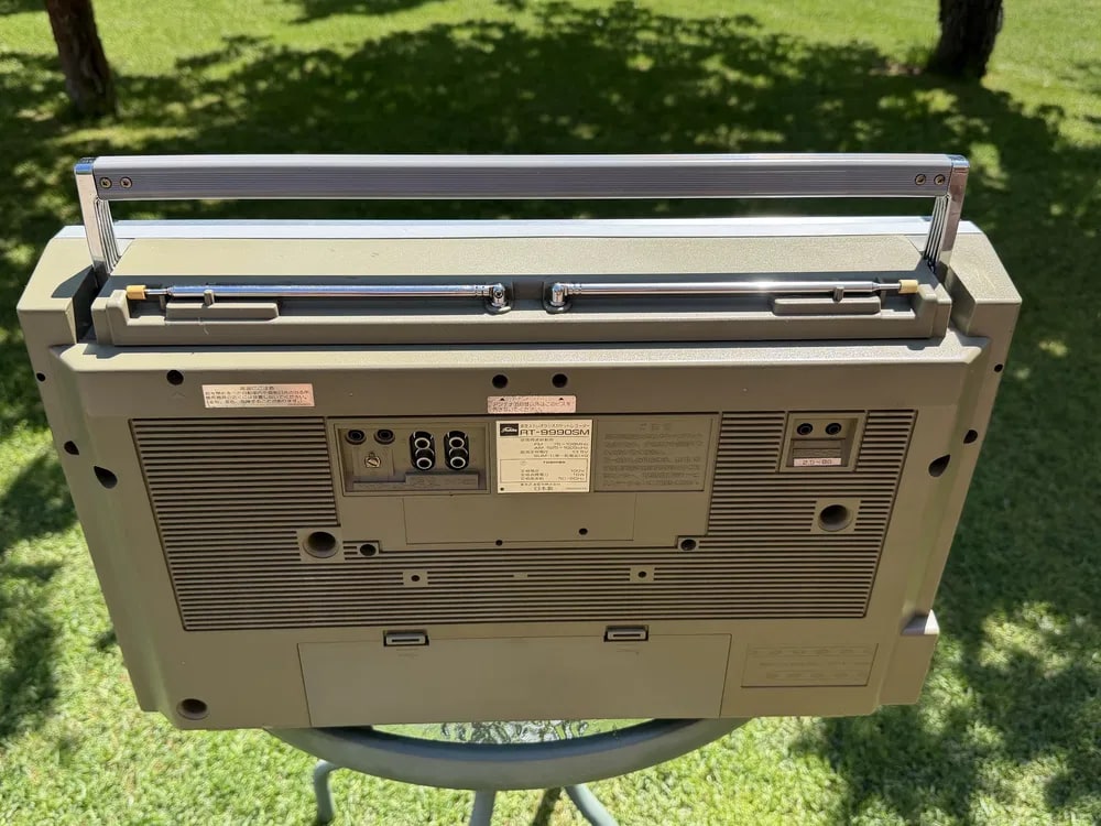 Toshiba RT-9990SM Rare Vintage Cassette Boombox Getto blaster Warranty Serviced