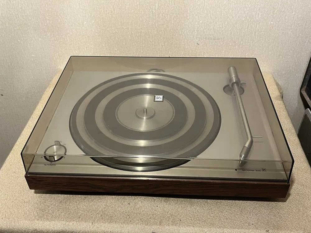 Bang & Olufsen Beogram 3000 Rare Vintage Turntable Warranty Hi-Fi Auto-Stop