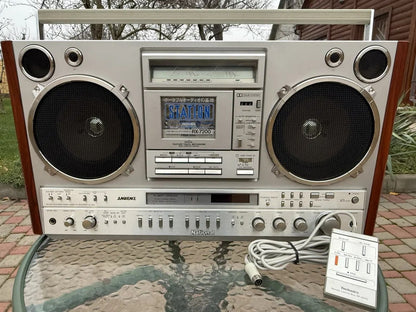 National RX-7200 Rare Vintage MINT Cillectible Cassette Boombox JDM