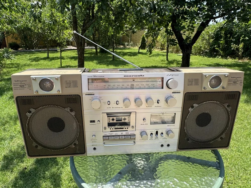 Marantz CRS-7000 Rare Vintage Japan Boombox Getto blaster Warranty Serviced