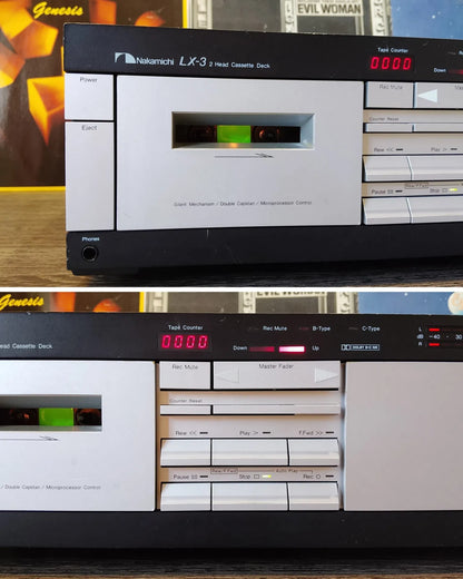 Nakamichi LX-3 Rare Vintage Stereo Cassette Deck Serviced Working