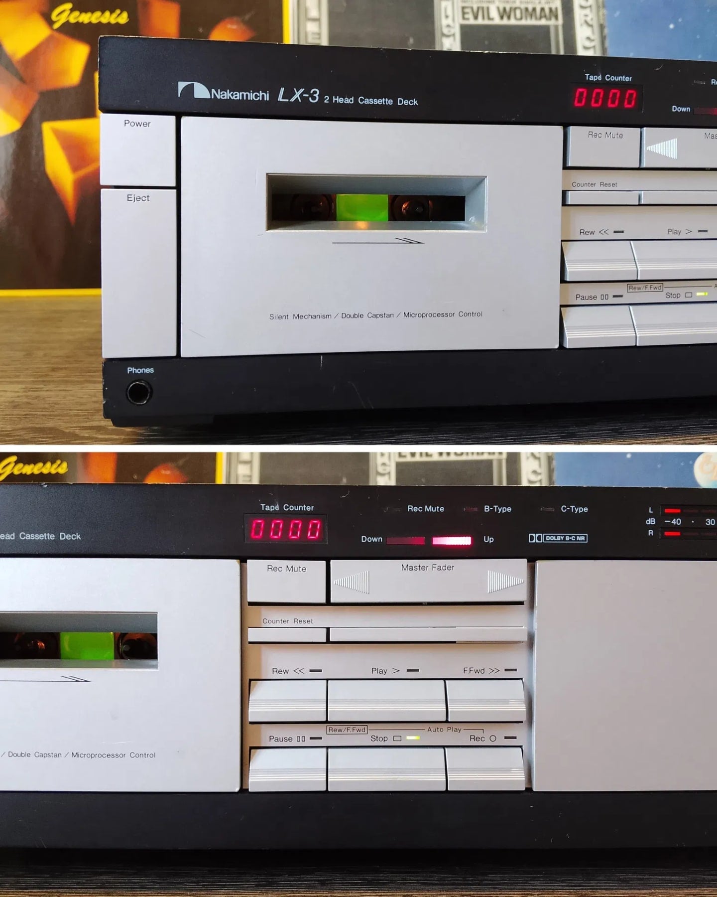 Nakamichi LX-3 Rare Vintage Stereo Cassette Deck Serviced Working Warranty