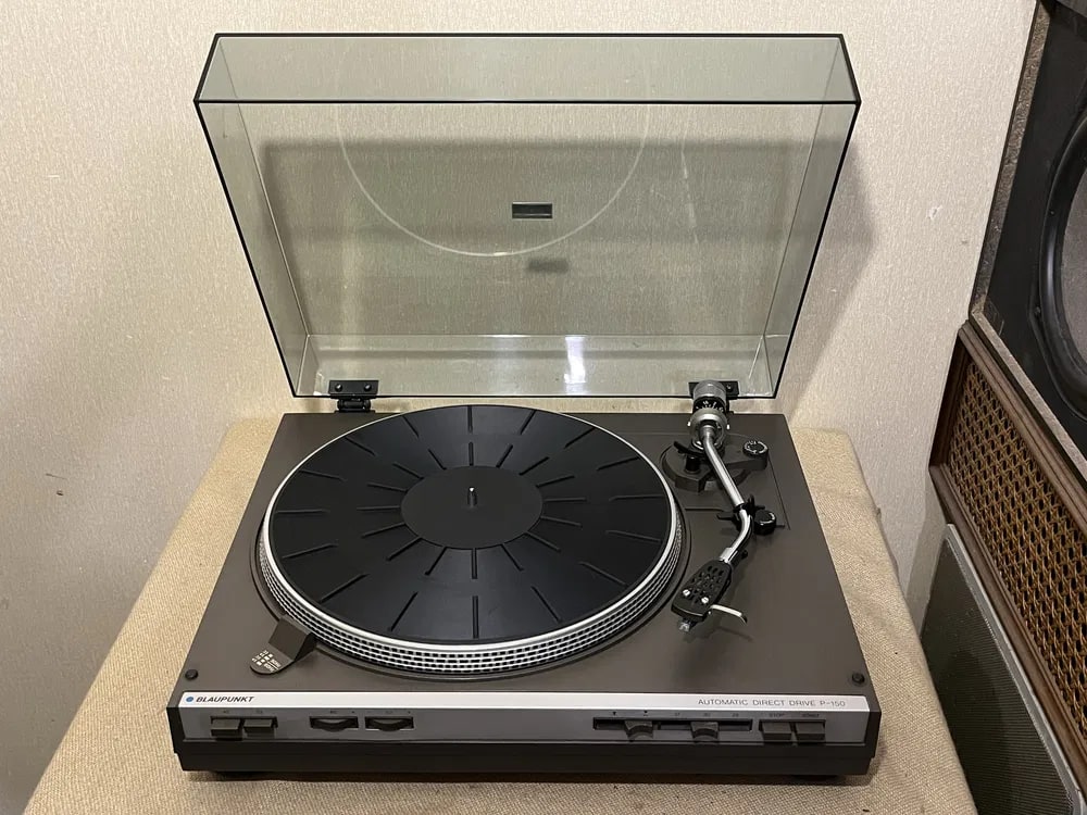 Blaupunkt P-150 Rare Vintage MINT Turntable Warranty Direct Drive Automatic
