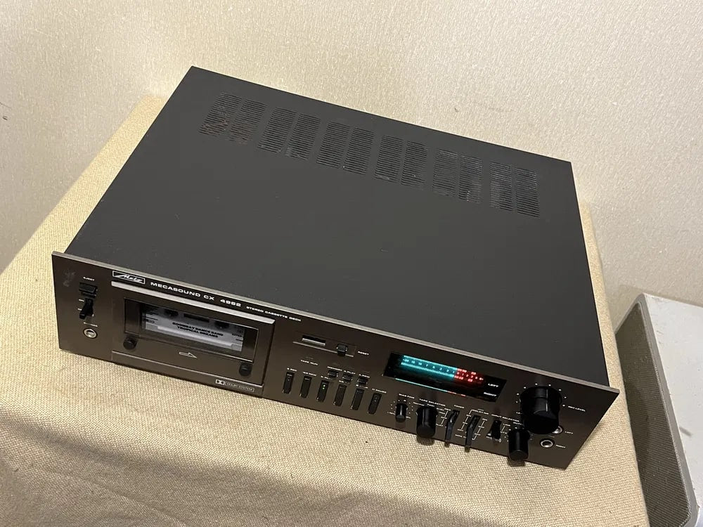 METZ CX-4962 Rare Vintage Cassette Deck Tested German Hi-Fi Stereo Warranty