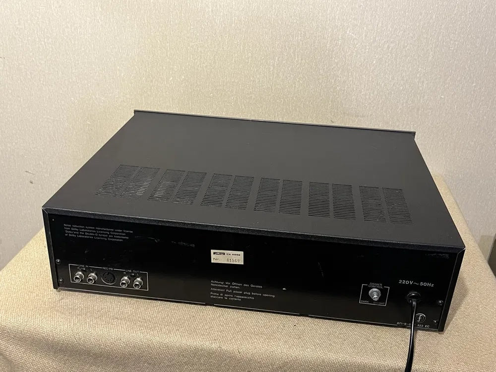 METZ CX-4962 Rare Vintage Cassette Deck Tested German Hi-Fi Stereo Warranty