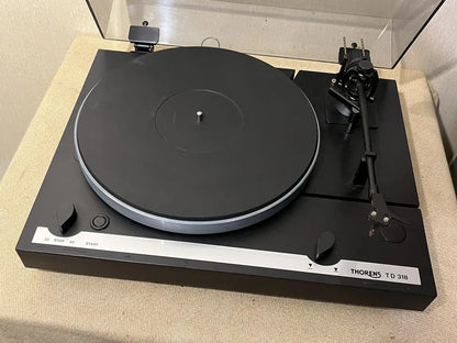THORENS TD-318 Rare Vintage Turntable Serviced Tested Belt Drive
