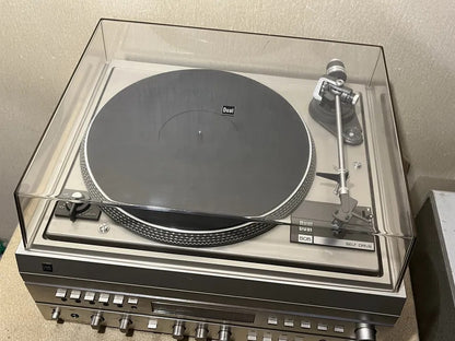 DUAL CS-505-2 + CR-1230 Rare Vintage Turntable + Receiver Set Stereo