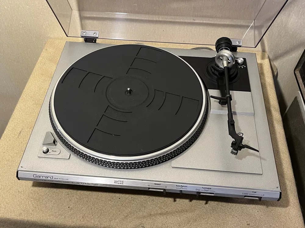 GARRARD GT-355P Rare Vintage Turntable Tested Belt Drive Hi-Fi Warranty